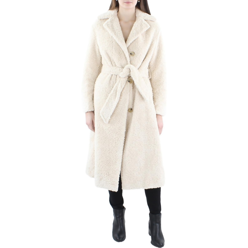 Vince long faux sales fur coat