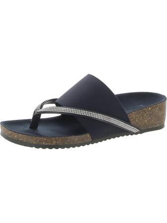 Italian shoemakers hotsell rhinestone flip flops