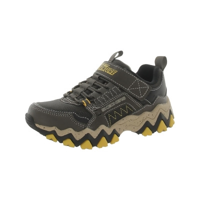 Skechers Boys Rugged Summits Faux Leather Gym Athletic and Training Shoes 