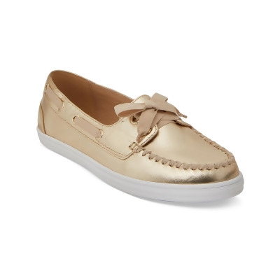 Jack Rogers Womens Bonnie Weekend Leather Slip On Boat Shoes 