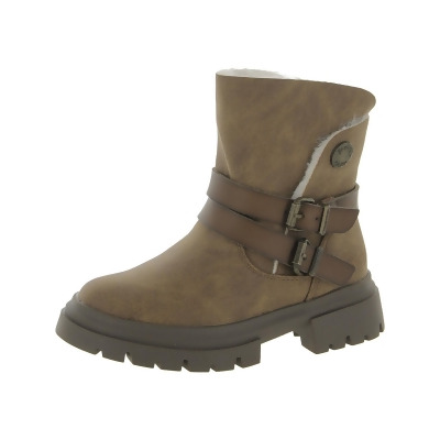 Blowfish Boys Zip Up Lugged Sole Mid-Calf Boots 