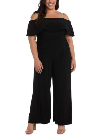 R&m richards one shoulder jumpsuit top