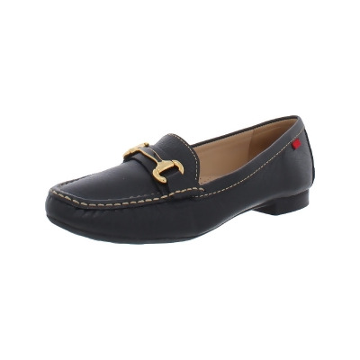 Marc Joseph Womens Grand St. Cushioned Footbed Leather Loafers 