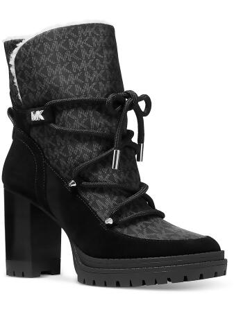 Michael kors hot sale fur lined boots