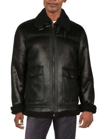 Levi strauss discount leather jacket mens