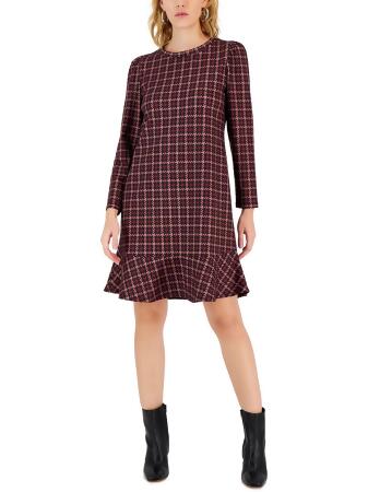 Anne klein gingham store dress