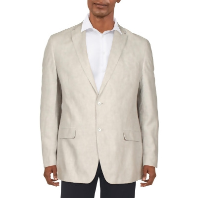 Tommy Hilfiger Mens Brent Slub Modern Fit Suit Jacket 