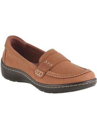 Round toe clarks loafers womens outlet