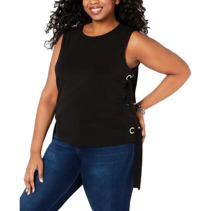 michael kors lace up top
