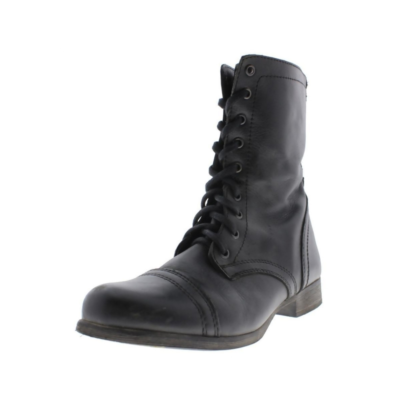 steve madden lace up combat boots
