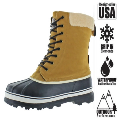 Revelstoke Mens Overland Sherpa Winter Snow Boots From Bhfo At