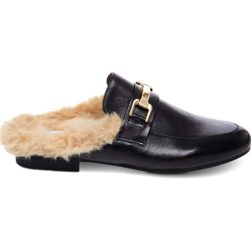 steve madden fur loafers