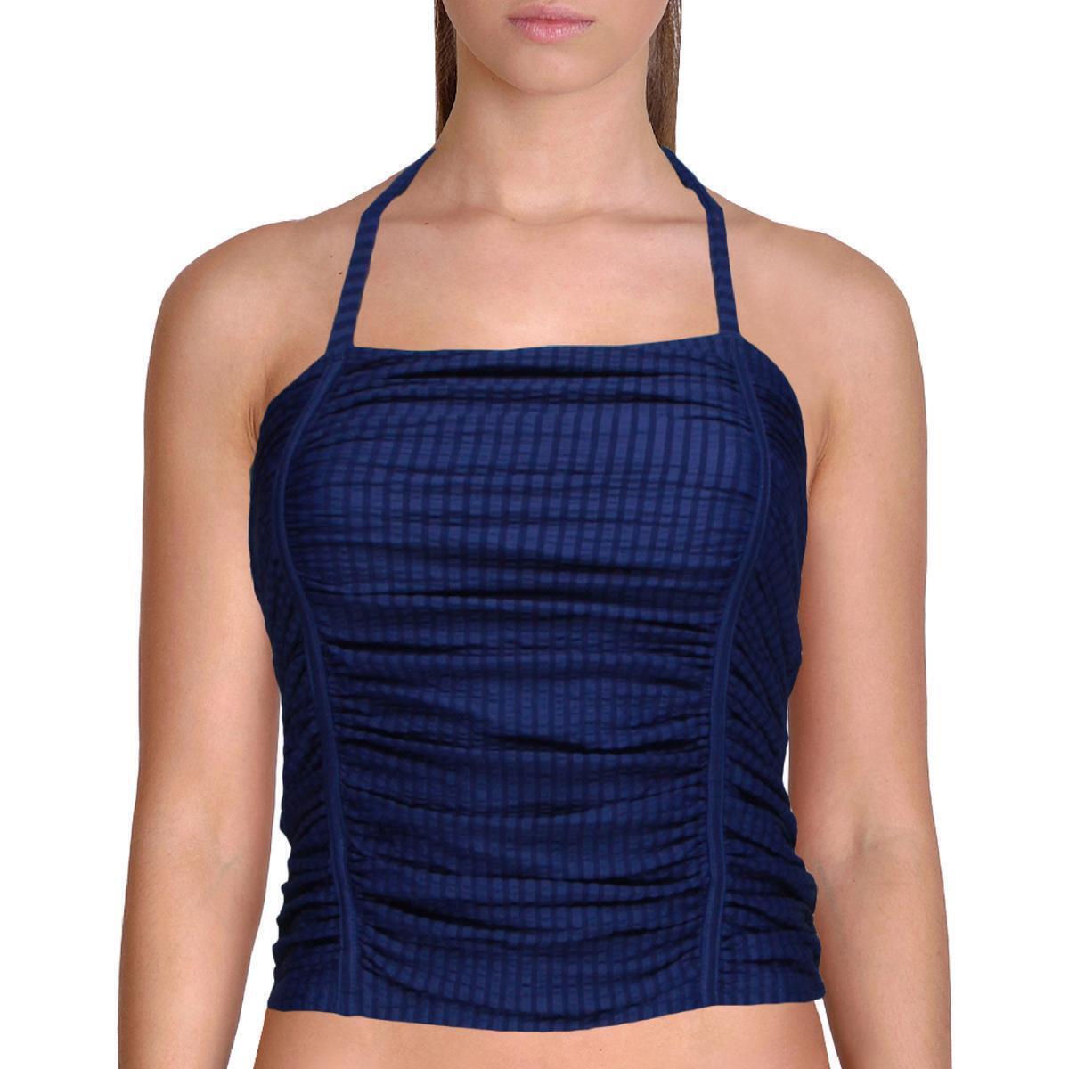 Jessica Simpson Girls Striped Halter Swim Top Separates alternate image