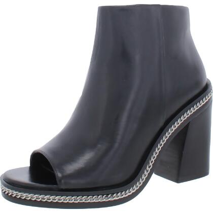 Vince camuto black store open toe booties