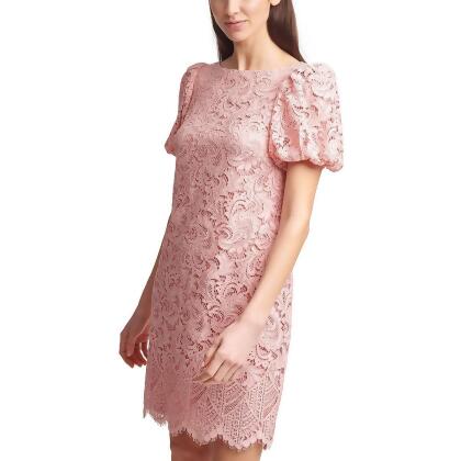 Jessica howard scalloped store lace shift dress