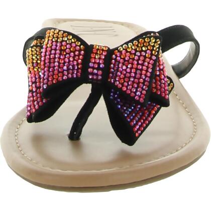 Inc mabae bow clearance flat sandals