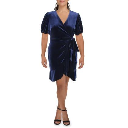 Ralph lauren hotsell velvet wrap dress