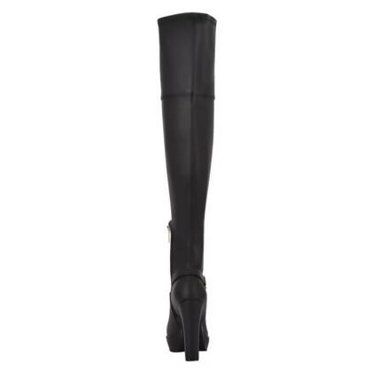 Guess thigh high leather boots new arrivals