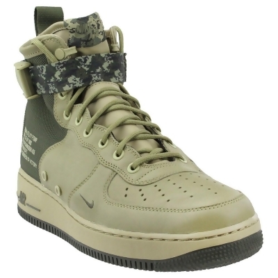 Nike Mens Sf Air Force 1 Mid Casual Sneakers Shoes Green Nike Mens Sf Air Force 1 Mid Casual Sneakers Shoes Green