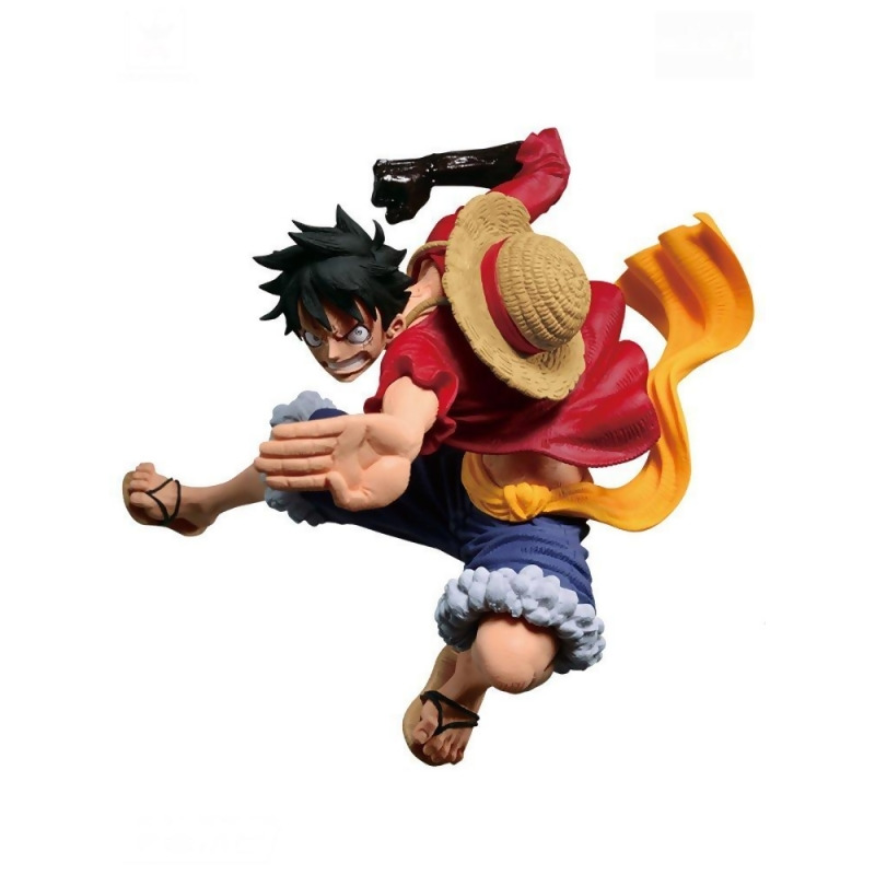 日本原裝海賊王路飛魯夫造形王頂上6 手辦日版金貓from 瘋格at Shop Com Tw