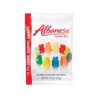 Albanese 9437252 7.5 oz 12 Flavors Gummy Bears - pack of 12 