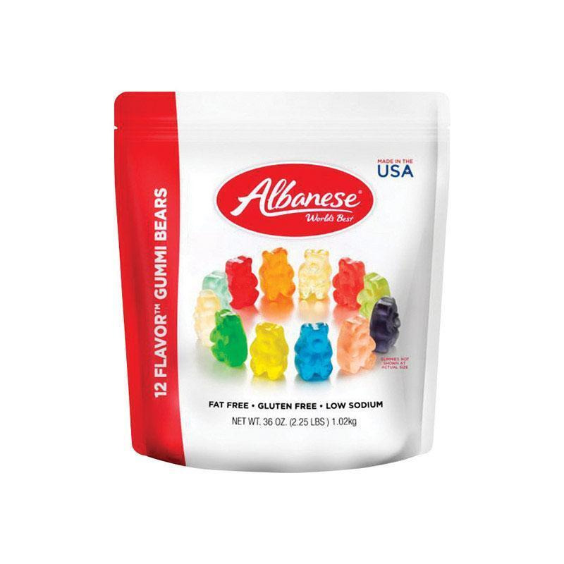 Albanese 9602921 36 oz Multi-Flavored Gummi Bears