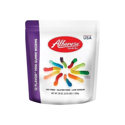 Albanese 9602889 36 oz Mini Multi-Flavored Gummi Candy 
