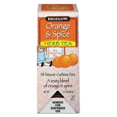 Bigelow 10398 Orange and Spice Herbal Tea 