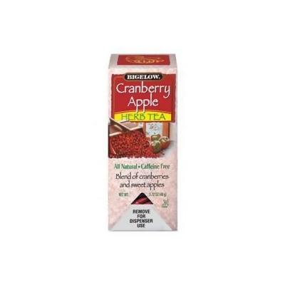 Bigelow 10400 Cranberry Apple Herbal Tea 
