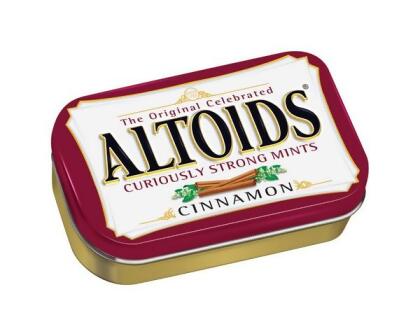 Altoids 5928020254 1.75 oz Cinnamon Mints - pack of 12 