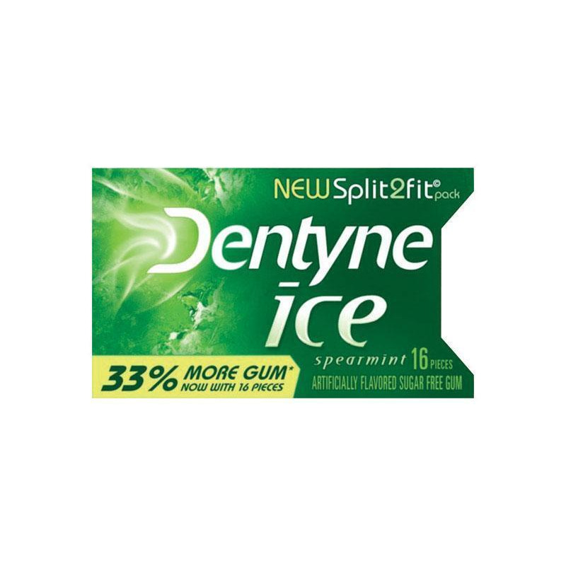 Liberty Distribution 113764 Spearmint Chewing Gum- pack of 9