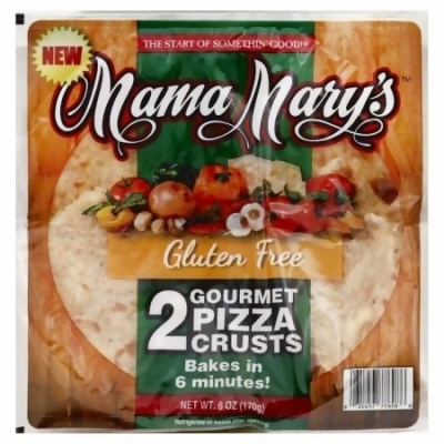 Mama Marys 113250 7 oz. Pizza Crust Gulten Free 