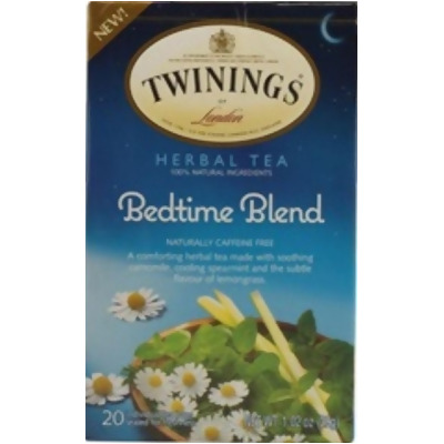 Twinings B25882 Twinings Herbal Bedtime Blend Tea -6x20 Bag 