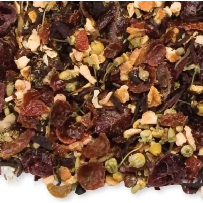 Davidson Organic Tea 6359 Bulk Herbal Cranberry Orange Tea 