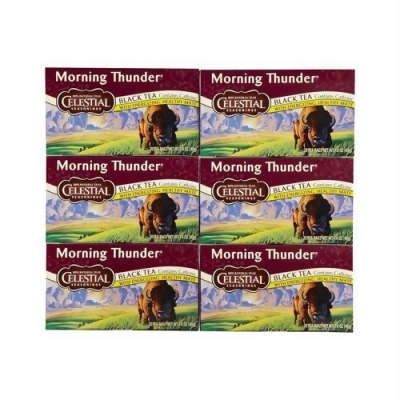 Celestial Seasonings 721001 Celestial Seasonings Black Tea - Morning Thunder - 20 Bags 