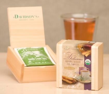 Davidson Organic Tea 639 Sampler Chest Dessert Tea