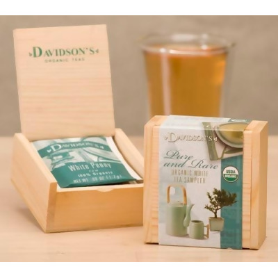 Davidson Organic Tea 642 Sampler Chest White Tea 