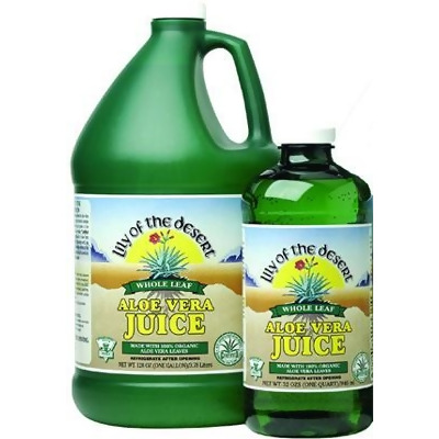 Frontier Natural Products Co-op 206066 Lily of the Desert Organic Aloe Vera Whole Leaf Juice 32 fl. oz. 