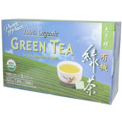 Prince Of Peace Organic Green Tea - 100 Tea Bags 