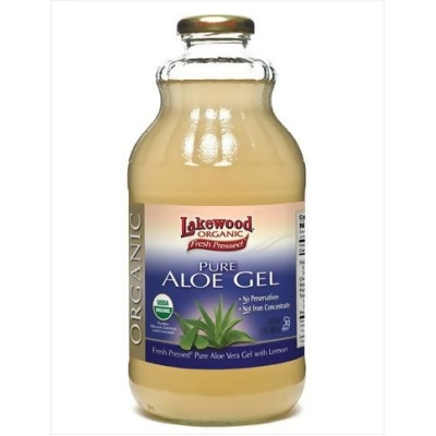 Lakewood Organic Aloe Vera Gel Juice 32 Oz 