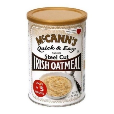 Mccanns Irish Oatmeal 24 Ounce Quick And Easy Steel Cut Irish Oatmeal 