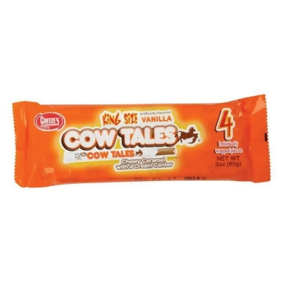 Goetzes Candy 84101 3 oz Size Vanilla Cow Tales Bar - pack of 20 