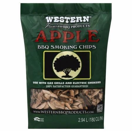 Western 61644 2 lb. Wood Chip Smoking Apple