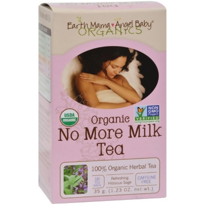 Earth Mama Angel Baby HG0849067 Organic No More Milk Tea - 16 Tea Bags 