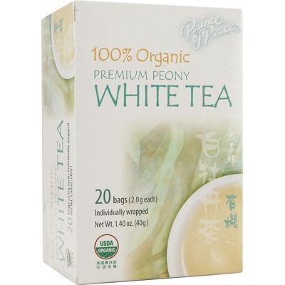 Prince Of Peace Organic Premium Peony White Tea - 20 Tea Bags 