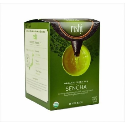Rishi Organic Green Tea Sencha - 15 Bag 