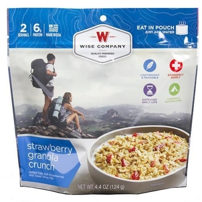 Wise Foods 03-907 Outdoor Strawberry Granola Crunch 