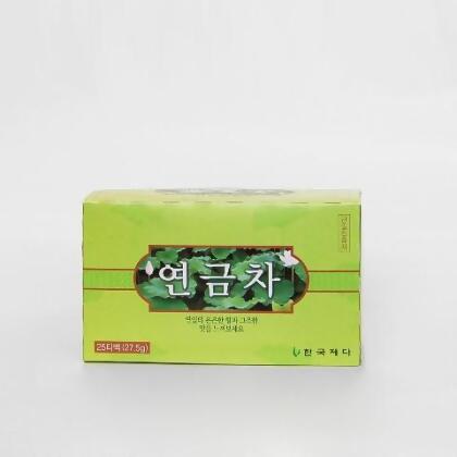 Hankook Tea 25 Herbal Lotus Leaf Tisane Tea Bags 
