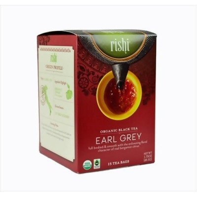 Rishi Organic Tea - Earl Grey - 15 Bag 