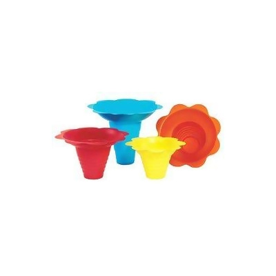 Paragon - Manufactured Fun 6503 Medium Flower Drip Tray Cups - Multicolor 